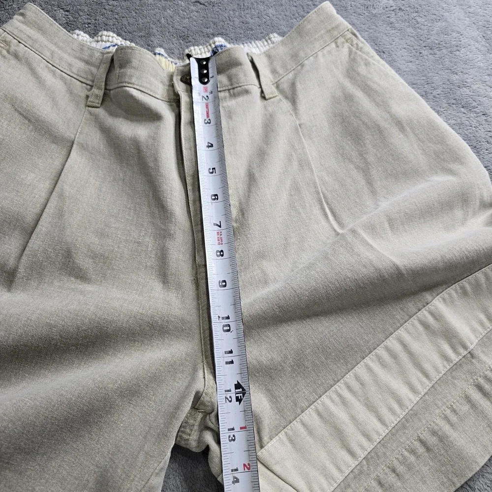 Vintage Greg Noll Oceanwear Shorts Mens XL Brown Logo Stretch 6.5
